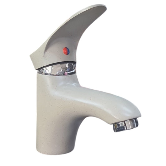 ROBINET MITIGEUR PIERRE IVOIRE MAISON SALLE DE BAINS LAVABO KIT MONTAGE BOUCHON JH8191