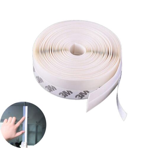 GUARNIZIONE ADESIVA PARAFREDDO PARASPIFFERI PORTE FINESTRE BIANCO 45MM