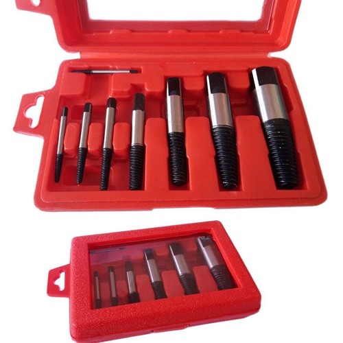 KIT DE 8 EXTRACTEURS CONIQUES POUR VIS, BOULONS CASSÉS, GOUJONS, EXTRACTEUR CONIQUE