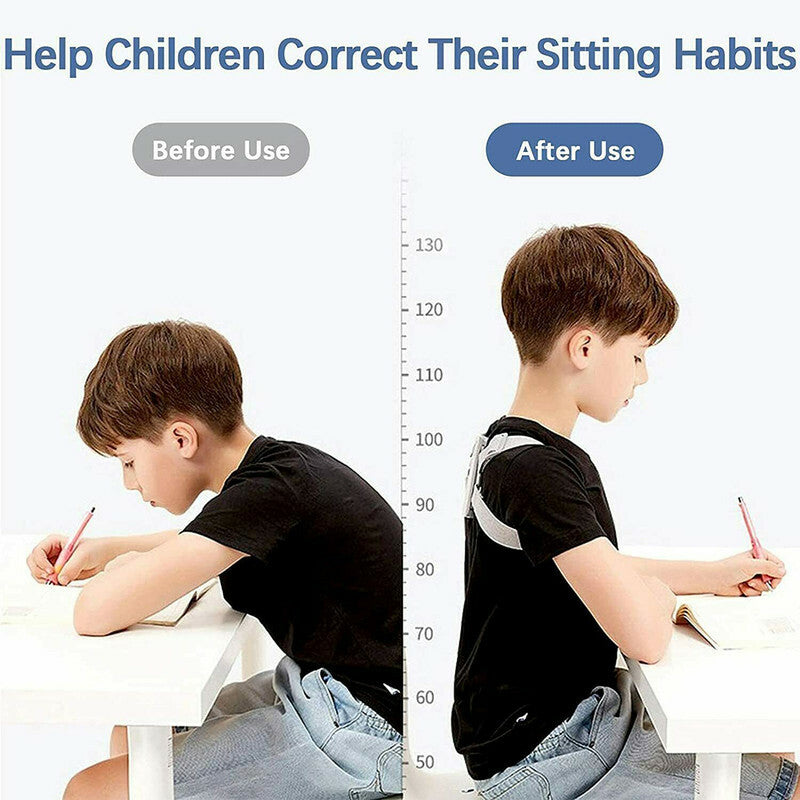 CORRETTORE DI POSTURA SMART FASCIA VIBRAZIONE VIBRANTE POSTURALE SCHIENA DRITTA