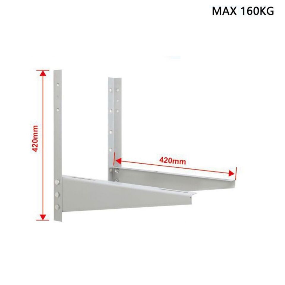 SUPPORTO STAFFA UNIVERSALE DA PARETE STAFFE SPLIT MOTORE CONDIZIONATORE AC-82830