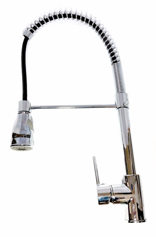 MITIGEUR ÉVIER CUISINE DOUCHETTE PROFESSIONNELLE ÎLOT CHROMÉ ROBINET LAVABO