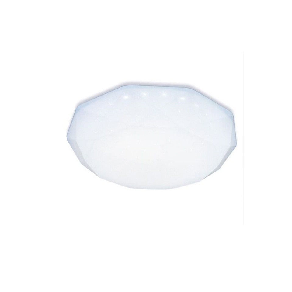 PLAFONNIER LED 24W LUMIÈRE FROIDE EFFET CIEL ÉTOILÉ DIAMANT APPLIQUE MURALE BTL-801