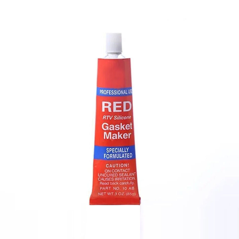 MASTICE GUARNIZIONI SIGILLANTE PASTA SILICONICA ALTE TEMPERATURE 85GR ROSSO