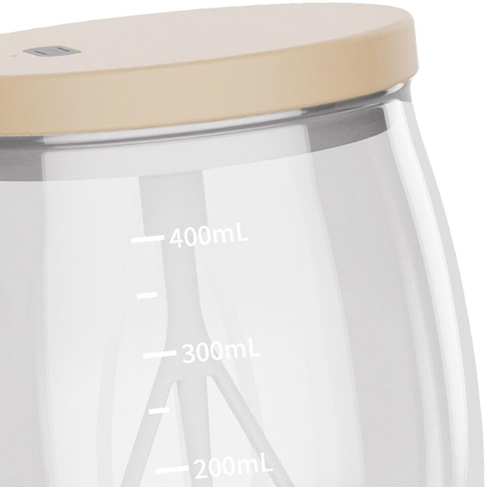 TAZZA AUTOMATICA MISCELAZIONE 500ML RICARICABILE VETRO MESCOLA TÈ CAFFÈ A-750