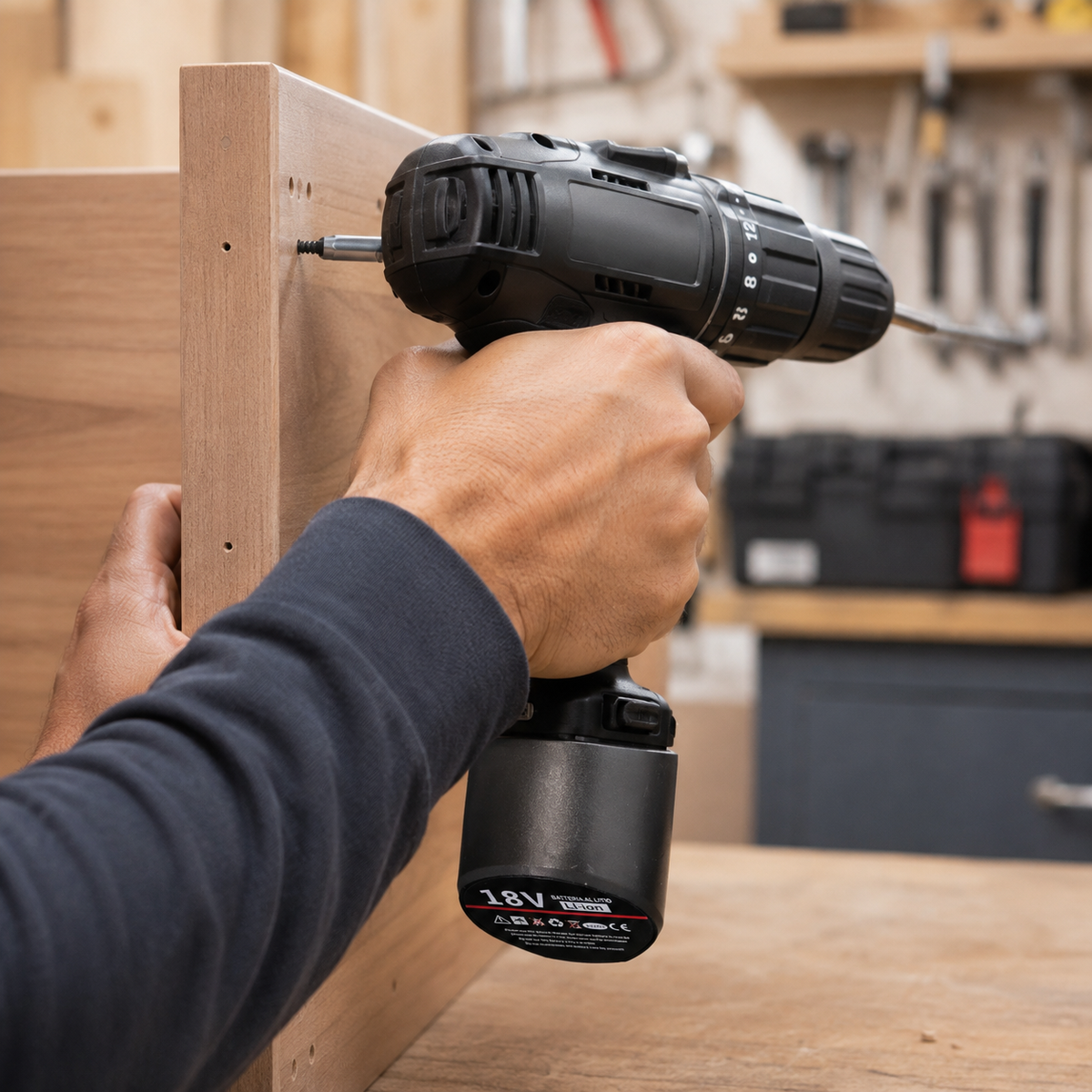 RICAMBIO BATTERIA PER TRAPANO AVVITATORE UTENSILE RICARICABILE LITIO 18V LI-ION