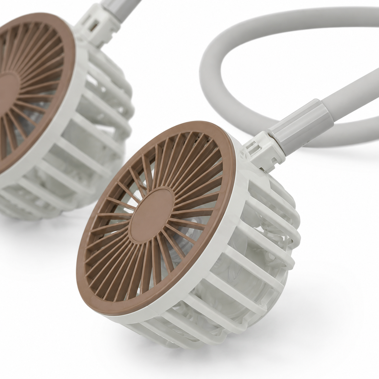 VENTILATORE COLLO CON PALE PORTATILE RICARICABILE SPORT 3 VELOCITÀ AS-08936