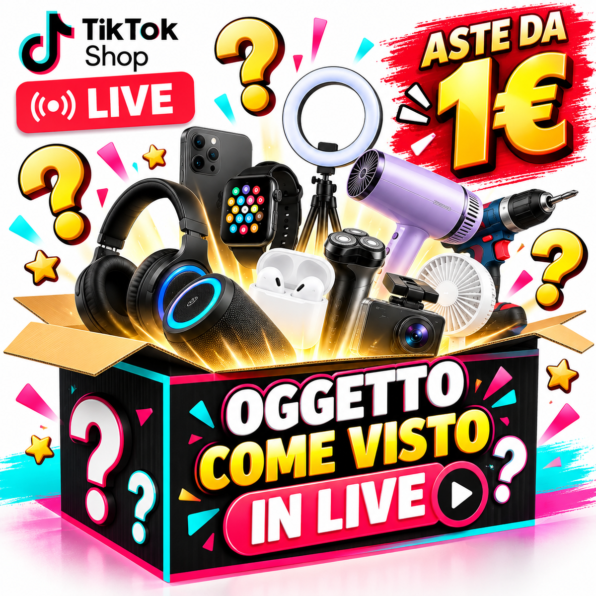 #006 - OGGETTO COME VISTO IN LIVE TECH BEAUTY BRICOLAGE UTENSILI