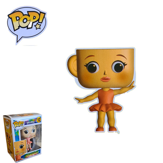 BRAINROT CAPPUCCINA BALLERINA POP FIGURE PILLARS VINILE DECORAZIONE COLLEZIONE RARA