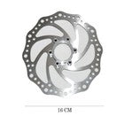 FRENO A DISCO BICI IDRAULICO MECCANICO ROTORO A 6 FORI DIAMETRO 160MM ACCIAIO