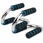 MANIGLIE PER FLESSIONI PETTORALI SPALLE PUSH UP BAR PALESTRA FITNESS BRACCIA