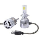 COPPIA LAMPADE A LED COB DA AUTO FARI LAMPADINE H7 36W 3800 LUMENS 6000K