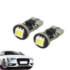 COPPIA LAMPADINE 1 LED SMD T10 5050 AUTO 6000K CANBUS 1.4W LAMPADINA 12V CA02702