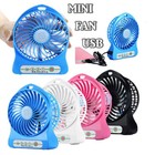 MINI VENTILATORE RICARICABILE USB 4 PALE PORTATILE GETTO D'ARIA AD ALTA POTENZA