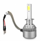 COPPIA LAMPADE LED AUTO FARI H1 C6 MOTO KIT LAMPADINE 36W LUCE BIANCA 6000K