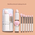 SET DA VIAGGIO MINI PENNELLI DA TRUCCO 8 IN 1 MAKE UP BRUSH FONDOTINTA OMBRETTO