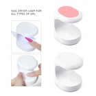 MINI LAMPADA FORNETTO UV 3 LED 16W MANI USB NAIL ART RICOSTRUZIONE UNGHIE