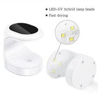 MINI LAMPADA FORNETTO UV 3 LED 16W MANI USB NAIL ART RICOSTRUZIONE UNGHIE