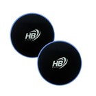 SET 2 DISCHI FITNESS TAPPETINI 17.5CM ALLENAMENTO YOGA PILATES PALESTRA 94538