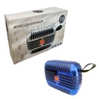 CASSA SPEAKER BLUETOOTH PORTATILE RETRO' VINTAGE MICROSD USB MICRO SD FM RADIO
