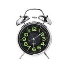SVEGLIA OROLOGIO DA TAVOLO ANALOGICO RETRO DOPPIA CAMPANA RETROILLUMINAZIONE