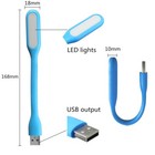 MINI LUCE LED USB FLESSIBILE LAMPADA LETTURA NOTTURNA PER NOTEBOOCK PC PORTATILE