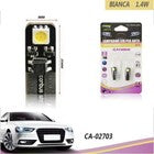 LAMPADINE 2 LED SMD T10 5050 FARO AUTO 6000K CANBUS 1.4W LAMPADINA 12V CA-02703