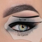 STENCIL EYELINER TRUCCO OCCHIO FORMA GATTO LINEA SOPRACCIGLIA OCCHI MAKE UP