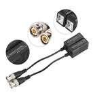 COPPIA TRASMETTITORI BNC VIDEO BALUN AHD TVI CVI VIDEOSORVEGLIANZA CCTV 1080P