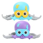 GIOCO PER LA VASCA PISCINA BAGNO BAMBINI POLIPO GALLEGGIANTE OCTOPUS MOVIMENTO