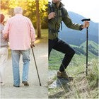 BASTONE ANZIANI PIEGHEVOLE DA PASSEGGIO PORTATILE REGOLABILE ESTENSIBILE
