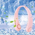 VENTILATORE COLLO SENZA PALE PORTATILE RICARICABILE 1200 MAH ARIA USB SPORT