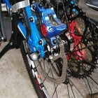 FRENO A DISCO BICI IDRAULICO MECCANICO ROTORO A 6 FORI DIAMETRO 160MM ACCIAIO