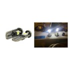 COPPIA LAMPADINE 3 LED SMD T10 5050 AUTO 6000K CANBUS 1.8W LAMPADINA 12V CA02704