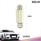 LAMPADINA 7 LED SMD 3030 SV8.5 AUTO 6000K CANBUS 2.4W 12V CA-02735