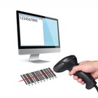 LETTORE CODICE A BARRE PISTOLA SCANNER CODICE 1D LASER CON CAVO USB Q-T116