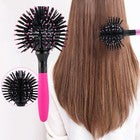 SPAZZOLA A SFERA 3D ARRICCIA CAPELLI RICCI MOSSI SPAZZOLA ROTONDA ESTETICA CUTE