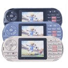 CELLULARE CONSOLE PORTATILE VIDEOGIOCO 100 GIOCHI FOTOCAMERA 2.8" DUAL SIM CARD