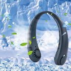 VENTILATORE COLLO SENZA PALE PORTATILE RICARICABILE 1200 MAH ARIA USB SPORT