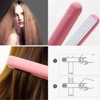 MINI PIASTRA ELETTRICA CON FILO CAPELLI PORTATILE VIAGGIO EFFETTO FRISE' HD-002