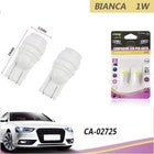COPPIA LAMPADINE 1 LED SMD 2835 TTCF T10 AUTO 6000K CANBUS 1W LAMPADINA 12V 2725