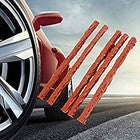 10 STRISCE RICAMBIO KIT RIPARAZIONE FORATURA RIPARA GOMME PNEUMATICI TUBELESS