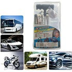 KIT RIPARAZIONE GOMME PNEUMATICI AUTO MOTO BICI BUCATURA DA 22 PEZZI 0.6X10CM