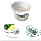BILANCIA DIGITALE LCD DA CUCINA CON VASSOIO ELETTRONICA DA 1 GR A 5 KG TARA B05