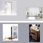 SENSORE SMART WIFI WIRELESS PER PORTE E FINESTRE WIBI SENZA FILI ALLARME ZX-D10