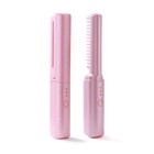 PETTINE CALDO PORTATILE PIASTRA PER CAPELLI LISCIANTE RICARICABILE UOMO DONNA