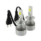 COPPIA LAMPADE A LED COB DA AUTO FARI LAMPADINE H7 36W 3800 LUMENS 6000K
