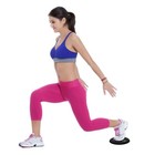 SET 2 DISCHI FITNESS TAPPETINI 17.5CM ALLENAMENTO YOGA PILATES PALESTRA 94538