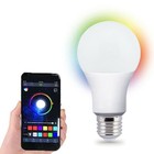 LAMPADINA SMART LED WIFI E27 9W RGB EFFETTI DIMMERABILE IOS ANDROID ALEXA GOOGLE