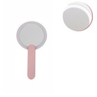 MINI SPECCHIO LED TONDO TRUCCO PORTATILE RICARICABILE MAKE UP ILLUMINATO TEB0380